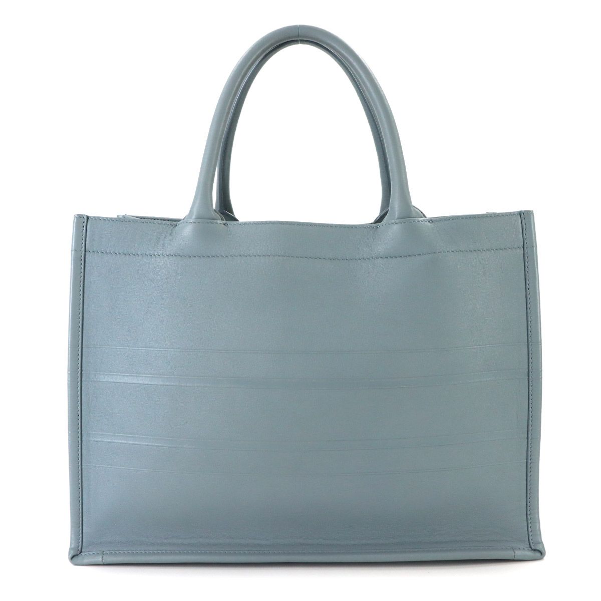 Dior Book Tote Leather Gray — view 3