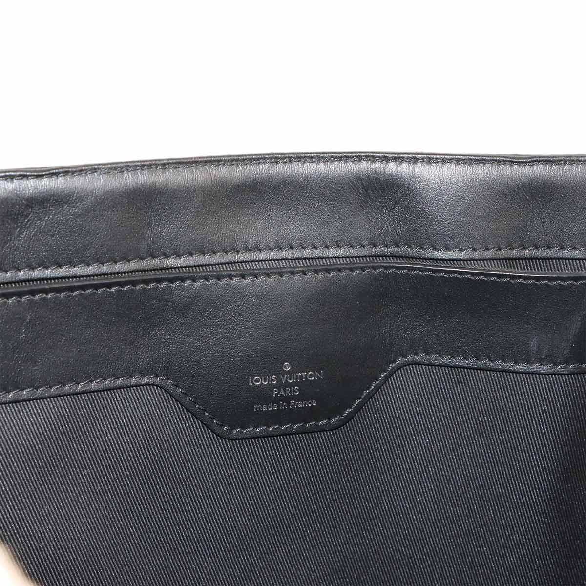 Louis Vuitton Monogram Eclipse Grand Sac Tote Black Silver — view 7