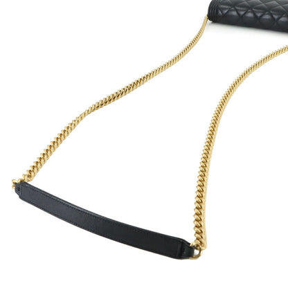 Chanel Chain Wallet Caviar Leather Black — view 6