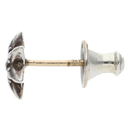 Chrome Hearts CO Star Stud Silver Earrings — view 3