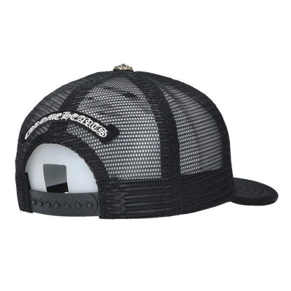 Chrome Hearts Trucker Cap Anti Truck Khaki Cap Ppo Sexrcd Mesh Cap Hat with — view 2