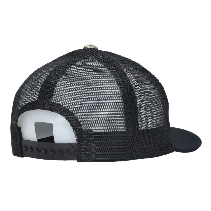 Chrome Hearts Trucker Cap Truck Khaki Cap Fuck Patch Cross Ball Mesh Hat — view 2