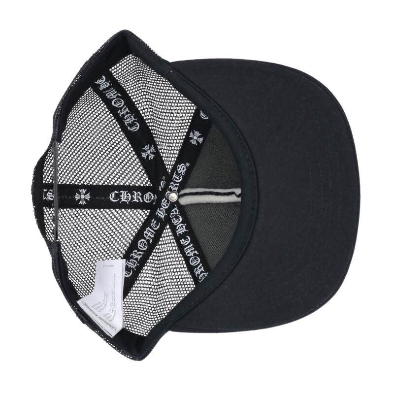Chrome Hearts Trucker Cap Truck Khaki Cap Fuck Patch Cross Ball Mesh Hat — view 3