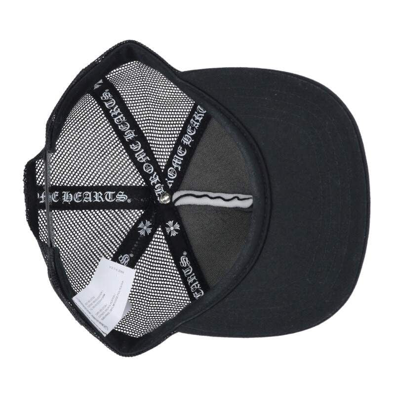 Chrome Hearts Trucker Cap CH Mesh Hat with Patch Cross Ball — view 3