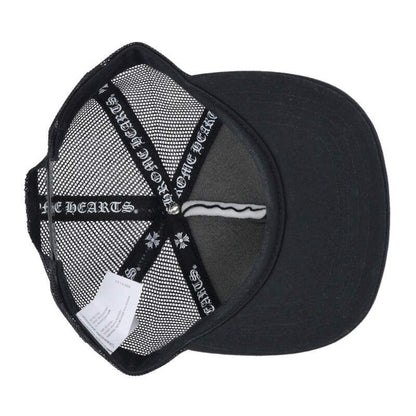 Chrome Hearts Trucker Cap CH Mesh Hat with Patch Cross Ball — view 3