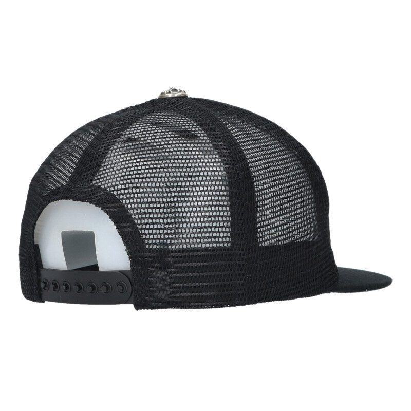 Chrome Hearts Trucker Cap CH Mesh Hat with Patch Cross Ball — view 2
