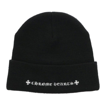 Chrome Hearts Wool Watch Cap Chomper Embroidery Beanie Hat — view 2