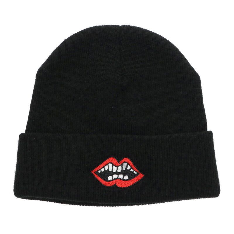 Chrome Hearts Wool Watch Cap Chomper Embroidery Beanie Hat