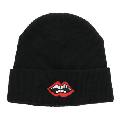 Chrome Hearts Wool Watch Cap Chomper Embroidery Beanie Hat