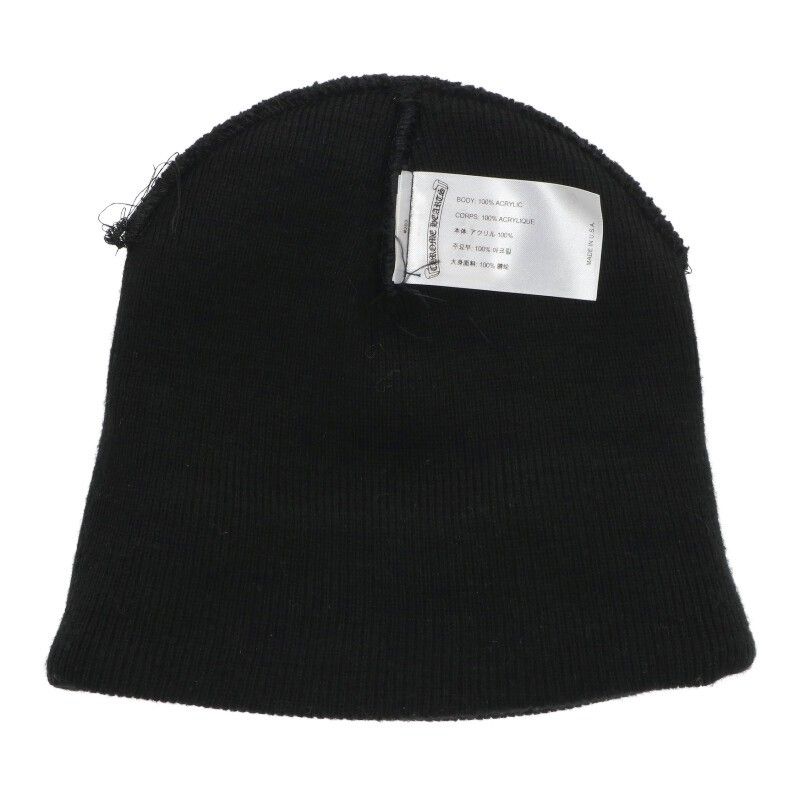 Chrome Hearts Wool Watch Cap Chomper Embroidery Beanie Hat — view 3