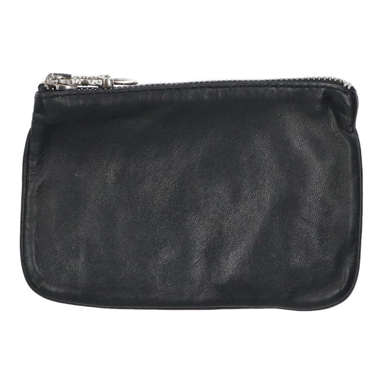 Chrome Hearts Zpr Chng Purse Change Cross Patch Daga Zip Coin Case — view 2