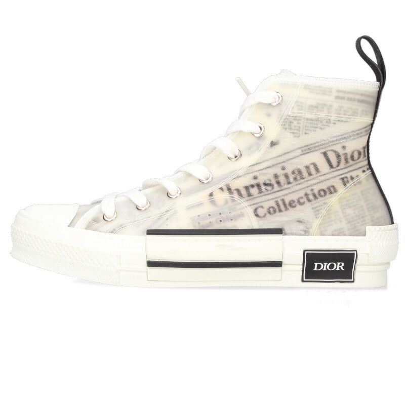 Dior Daniel Asham New Spacer High Cut Sneakers