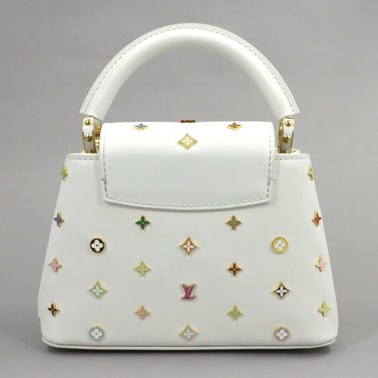 Louis Vuitton LV Xtm Capucines Mini 2-Way Bag Leather White — view 3