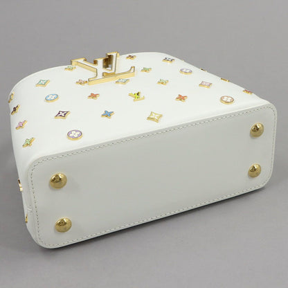 Louis Vuitton LV Xtm Capucines Mini 2-Way Bag Leather White — view 5