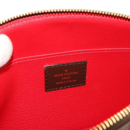 Louis Vuitton Damier Pochette Cosmetic GM Pouch Ebene Brown — view 6