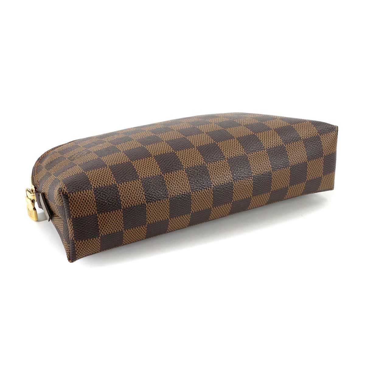 Louis Vuitton Damier Pochette Cosmetic GM Pouch Ebene Brown — view 4