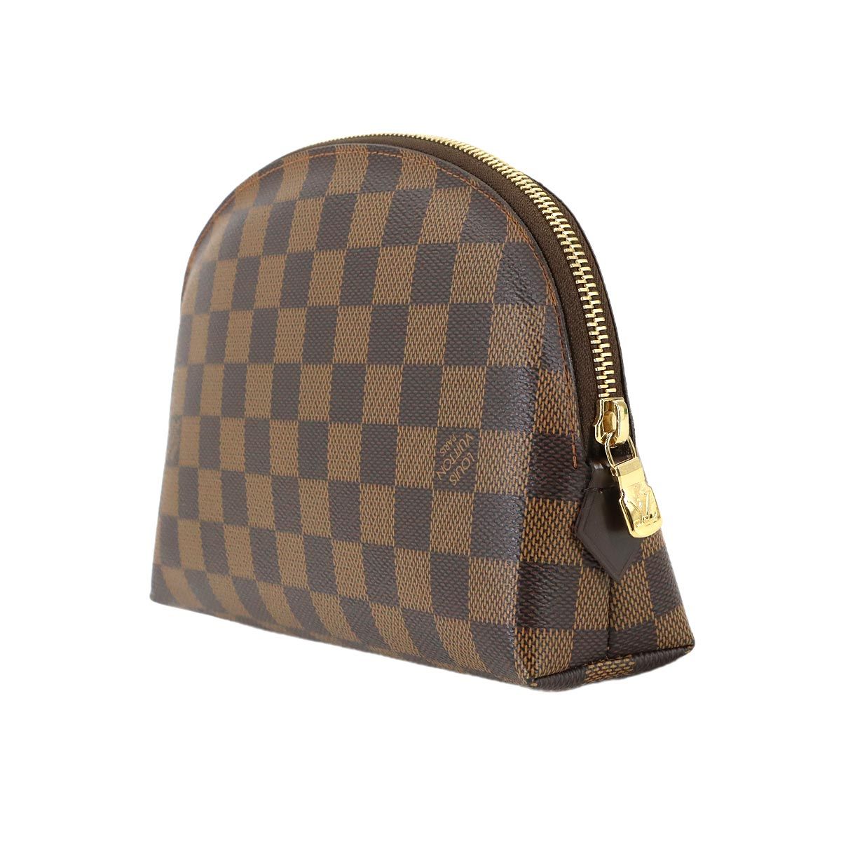 Louis Vuitton Damier Pochette Cosmetic GM Pouch Ebene Brown — view 3