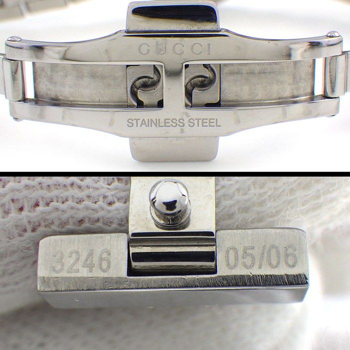 Gucci Watch Class Sherry Line Black Dial Date SS Quartz Analog — view 5
