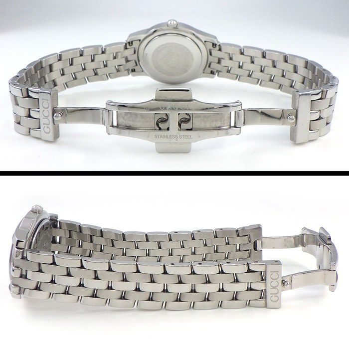 Gucci Watch Class Sherry Line Black Dial Date SS Quartz Analog — view 3