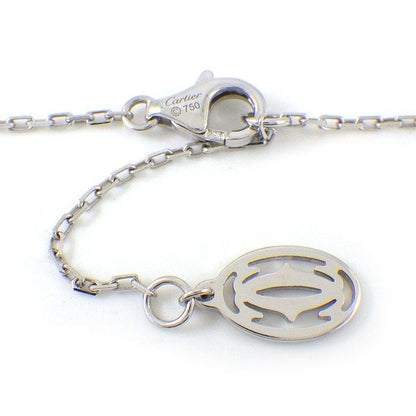Cartier Necklace Dame le LM Diamant Leger 1 Point Diamond 18k White Gold — view 3