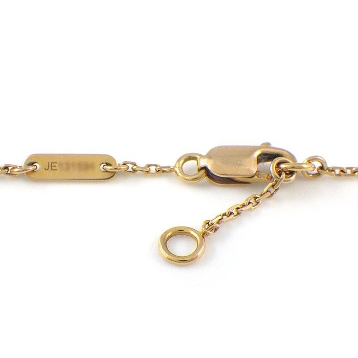Van Cleef & Arpels Bracelet Sweet Alhambra Heart Carnelian 18k Yellow Gold — view 3