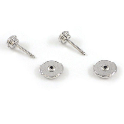 Cartier Earrings d'Amour MM Diamant Leger 2 Points Diamond Total 18k White Gold — view 2