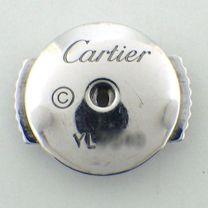Cartier Earrings d'Amour MM Diamant Leger 2 Points Diamond Total 18k White Gold — view 5