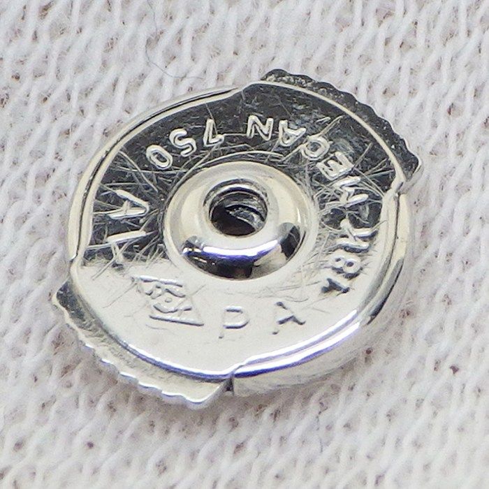 Cartier Earrings d'Amour MM Diamant Leger 2 Points Diamond Total 18k White Gold — view 4
