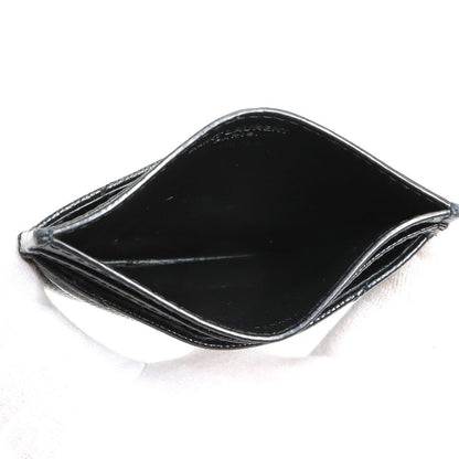 Saint Laurent Cassandra Card Case Holder Leather Black — view 6