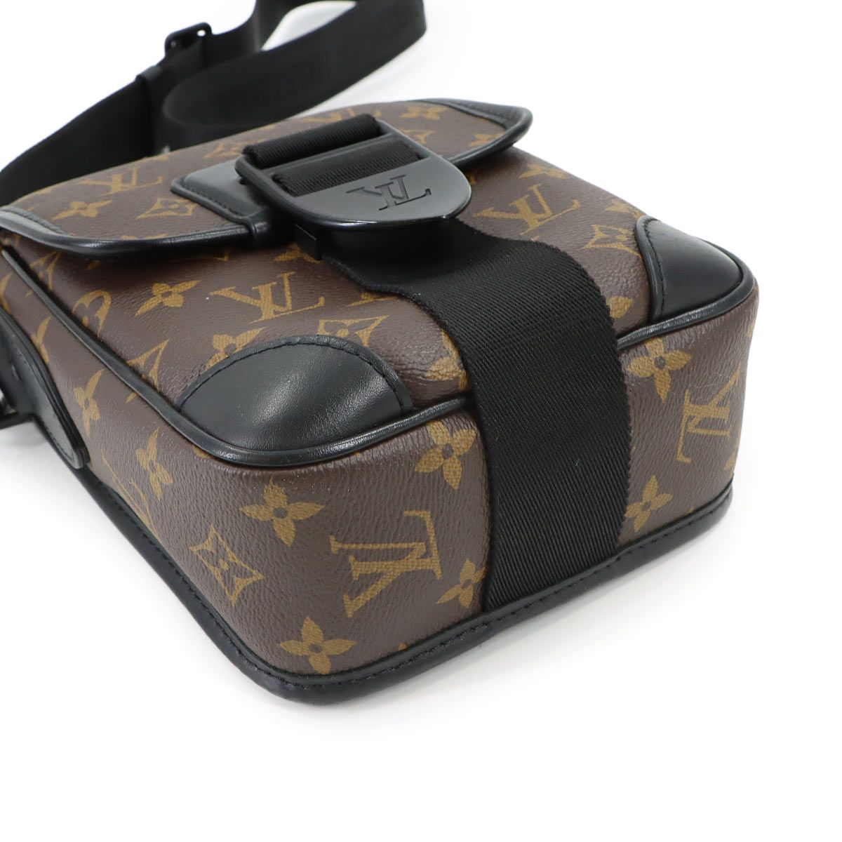 Louis Vuitton Monogram Macassar Arch Messenger Shoulder Bag Brown — view 4