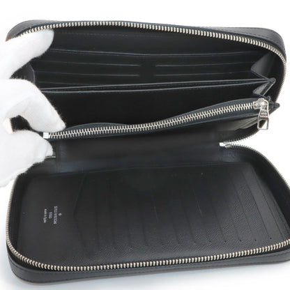 Louis Vuitton Epi Dandy Wallet Zip Around Noir Black — view 7