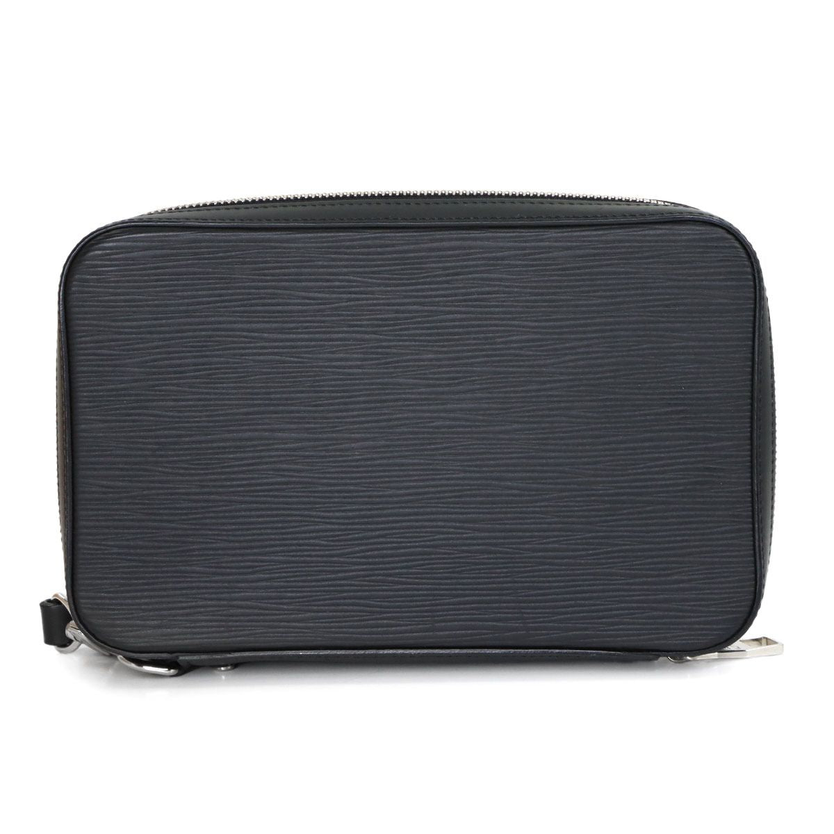 Louis Vuitton Epi Dandy Wallet Zip Around Noir Black — view 3