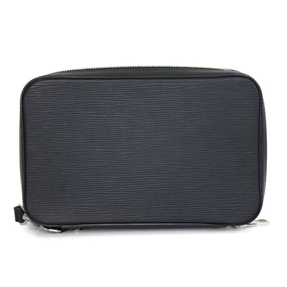 Louis Vuitton Epi Dandy Wallet Zip Around Noir Black — view 3