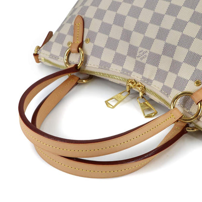Louis Vuitton Damier Azur Lymington 2-Way Tote Shoulder Bag White — view 6