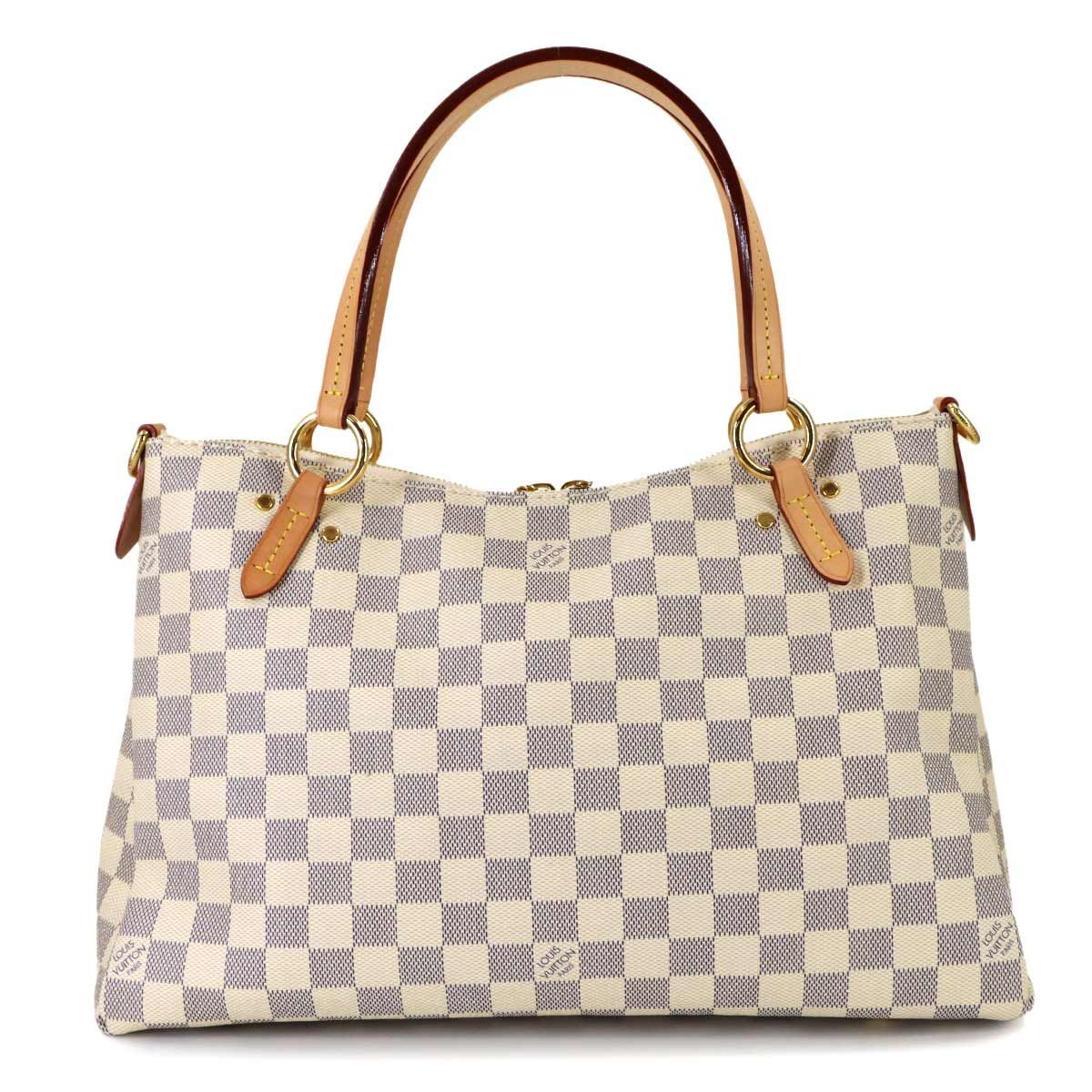 Louis Vuitton Damier Azur Lymington 2-Way Tote Shoulder Bag White — view 3