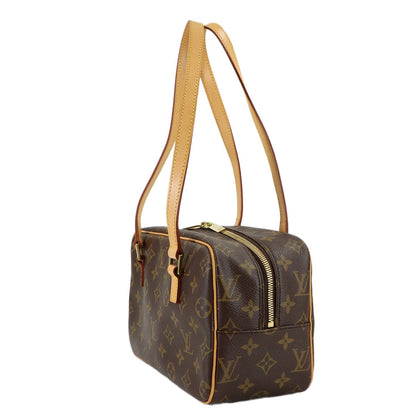 Louis Vuitton Monogram Cite MM Hand Bag Brown Gold — view 3