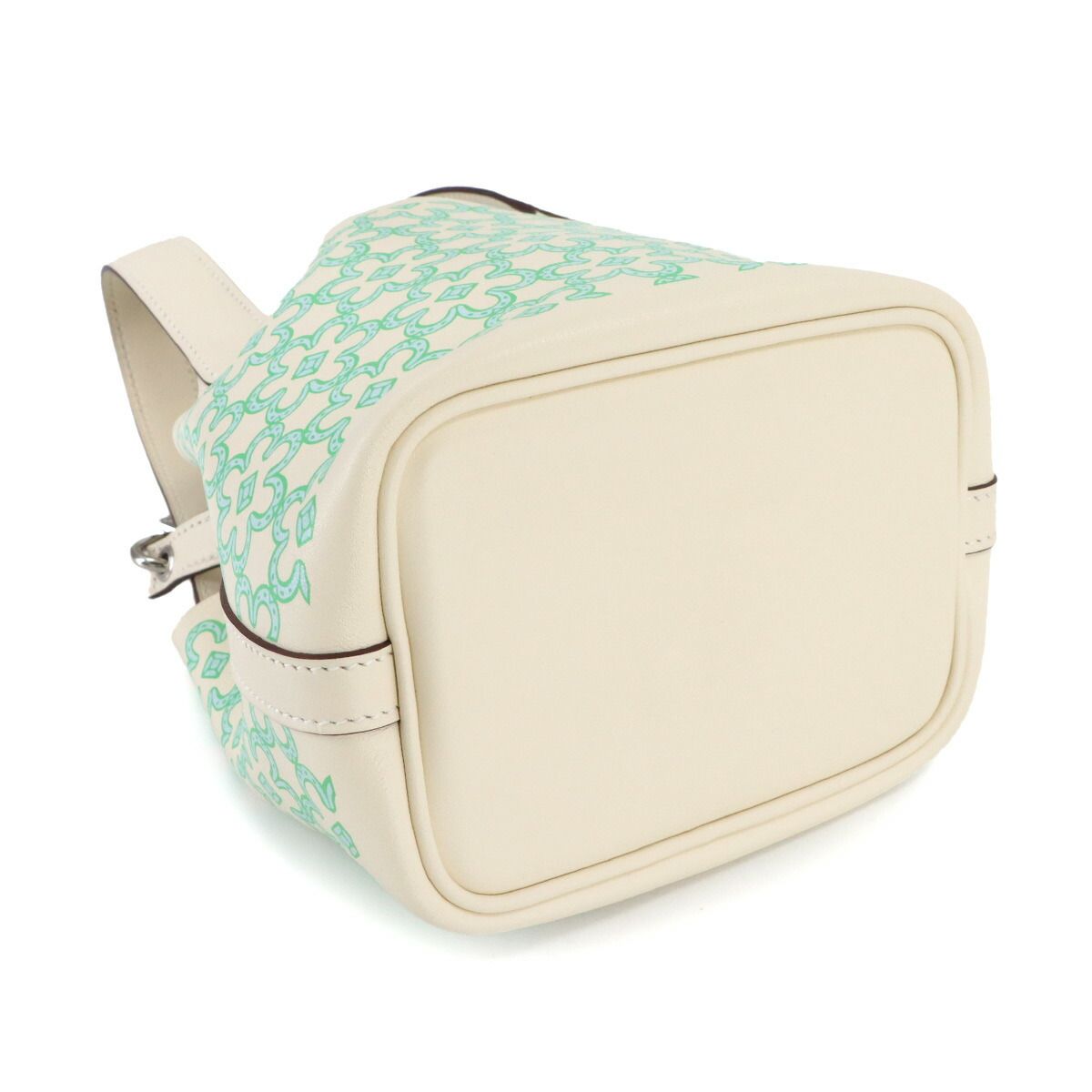 Hermes Picotin Lock Micro Lucky Digi Hand Bag Swift Nata Vert Blanc — view 3
