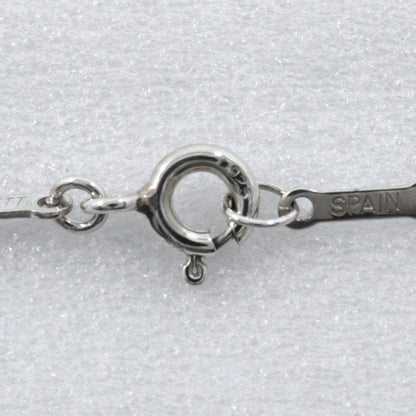 Tiffany & Co Open Teardrop Elsa Peretti 925 Sterling Silver Necklace — view 6