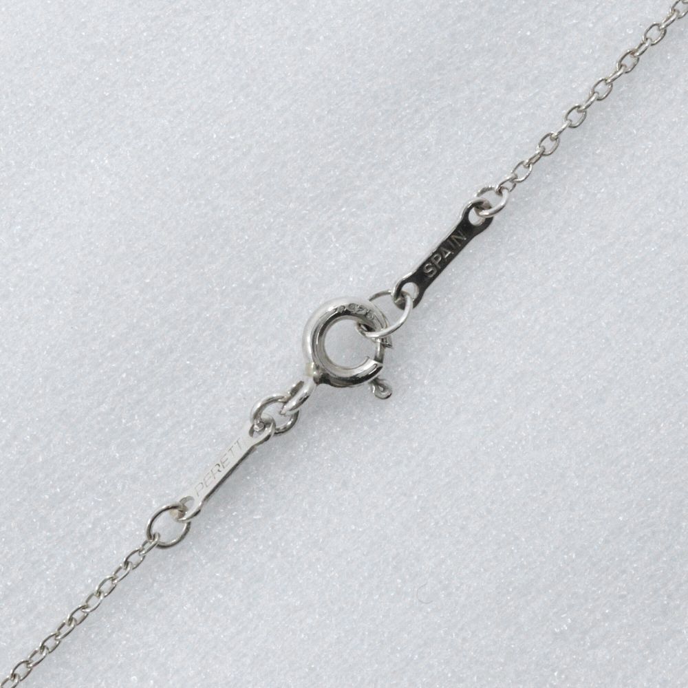 Tiffany & Co Open Teardrop Elsa Peretti 925 Sterling Silver Necklace — view 5
