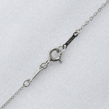 Tiffany & Co Open Teardrop Elsa Peretti 925 Sterling Silver Necklace — view 5