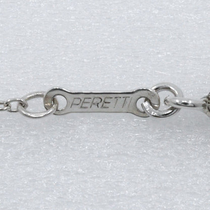 Tiffany & Co Open Teardrop Elsa Peretti 925 Sterling Silver Necklace — view 8