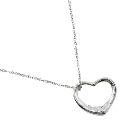 Tiffany & Co Open Heart Elsa Peretti 925 Sterling Silver Necklace