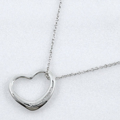 Tiffany & Co Open Heart Elsa Peretti 925 Sterling Silver Necklace — view 3