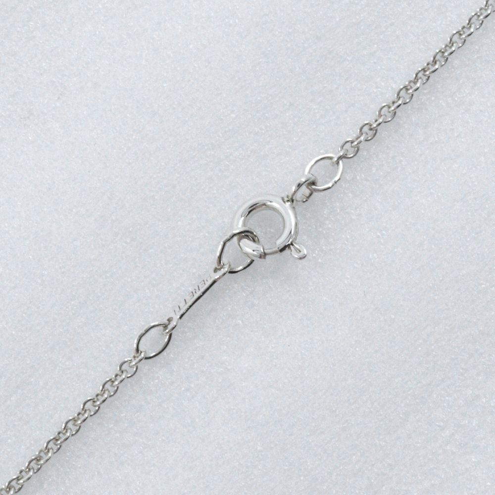 Tiffany & Co Open Heart Elsa Peretti 925 Sterling Silver Necklace — view 5