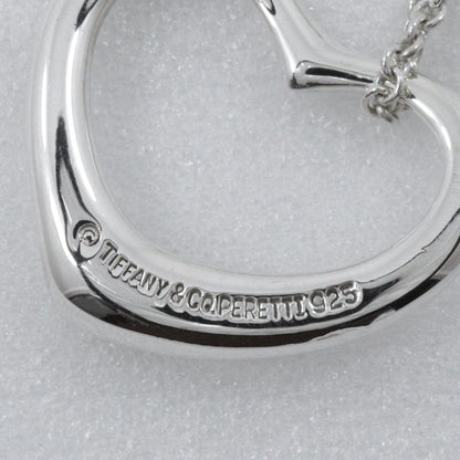 Tiffany & Co Open Heart Elsa Peretti 925 Sterling Silver Necklace — view 9
