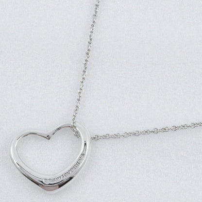 Tiffany & Co Open Heart Elsa Peretti 925 Sterling Silver Necklace — view 3