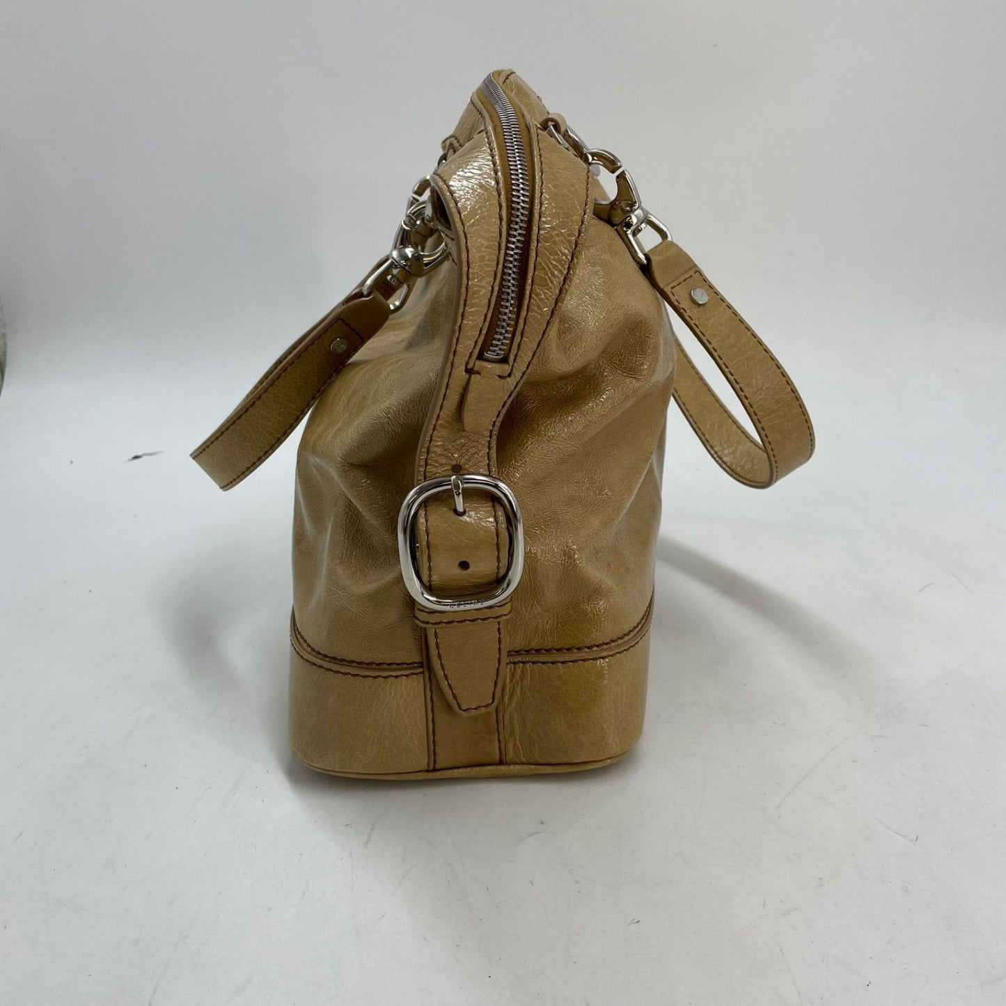 Celine Handbag Leather Beige Mini Boston Business Tote — view 7