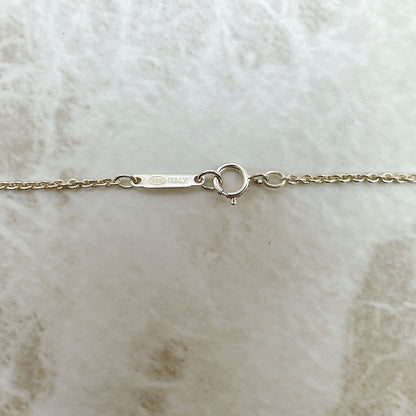 Tiffany & Co Atlas Cube Silver Necklace 40 cm — view 6