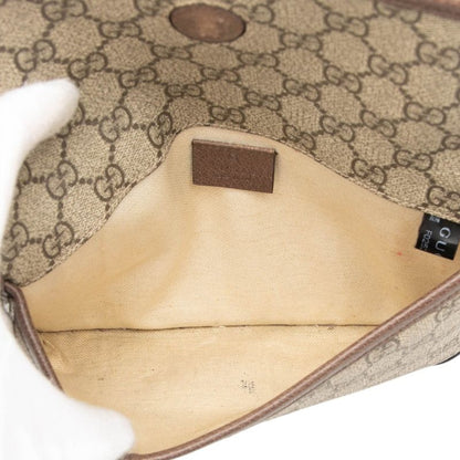 Gucci GG Supreme Sherry Line Neo Vintage Belt Bag Beige Brown Leather — view 5