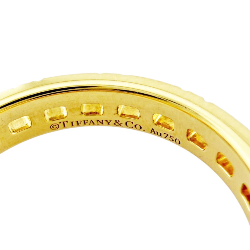 Tiffany & Co Tournaro Ring 18k Gold Diamond — view 6